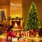 Costway 8Ft Pre-Lit Artificial Christmas Tree Hinged 750 LED Lights